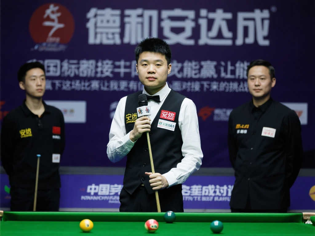 斯诺克世锦赛:庞俊旭德比战10-7力克张安达,中国军团6人挺进创纪录 斯诺克世锦赛:庞俊旭德比战10-7力克张安达,中国军团6人挺进创纪录